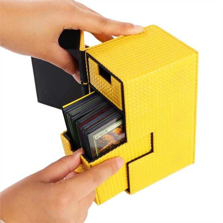 Card Game Premium PU Leather Deck Box 6
