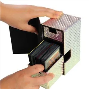 PU Leather MTG Caixa de targetes de baralla d'emmagatzematge comercial