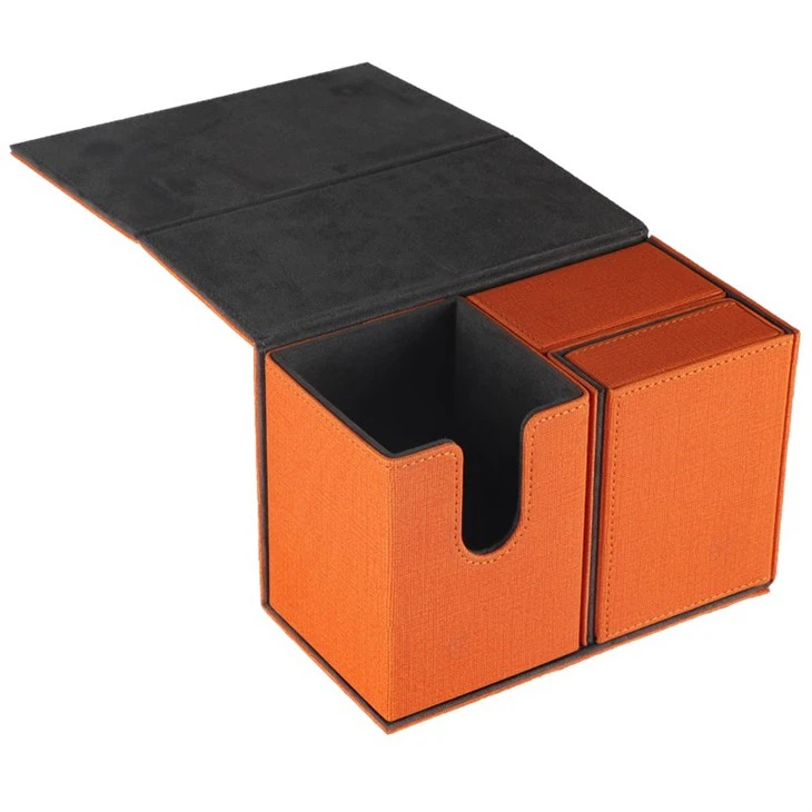 Leather Cards Storage Box